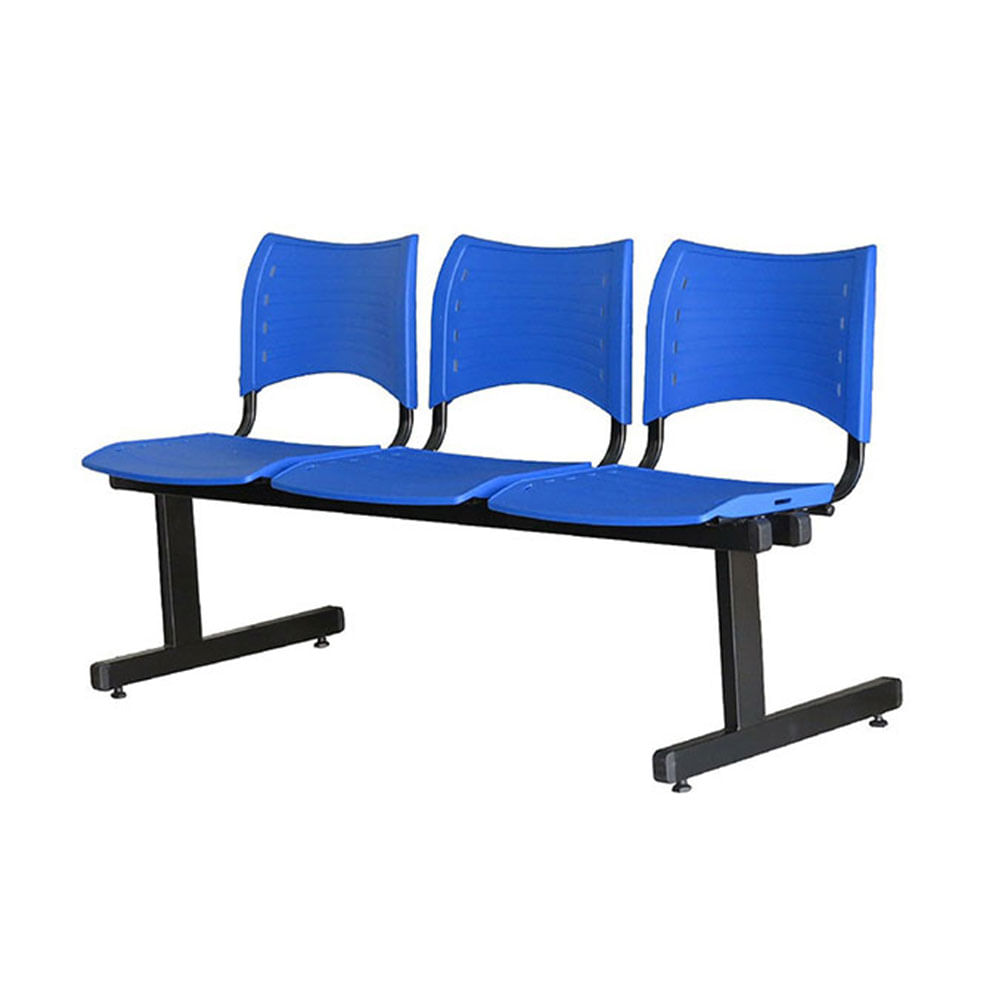 Longarina-Iso-com-3-Lugares-Assento-Azul-Base-Preta---55246-