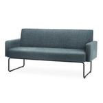 SofaPixcomBracosAssentoMesclaVerdeBaseAcoPreto55105