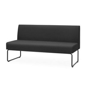 Sofa Pix Assento Crepe Base Aco Preto - 55110