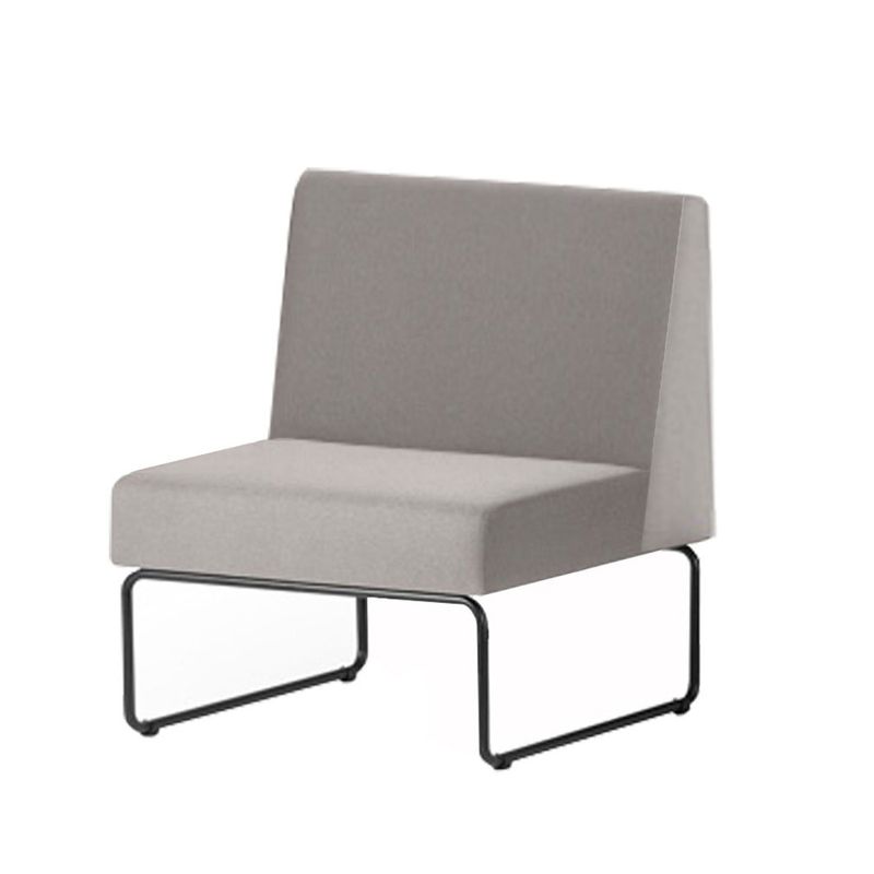 PoltronaModularPixAssentoCourinoCinzaClaroBaseAcoPreto55302