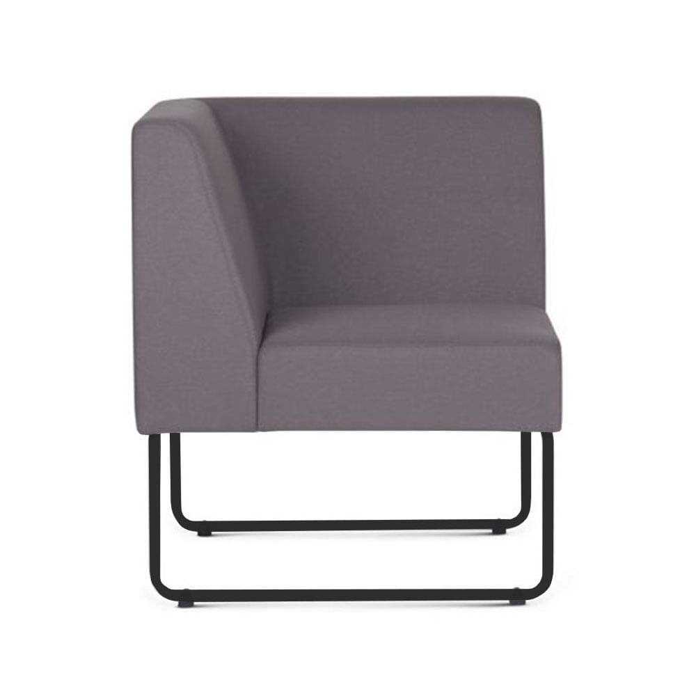 Poltrona-Modular-Pix-com-Braco-Individual-Assento-Crepe-Cinza-Escuro-Base-Aco-Preto---55339