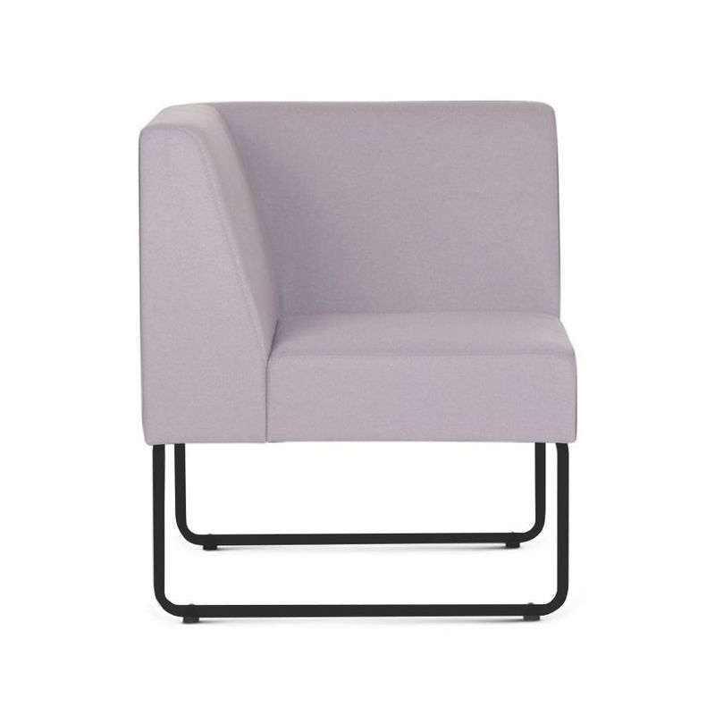 PoltronaModularPixcomBracoIndividualAssentoCourinoCinzaClaroBaseAcoPreto55333