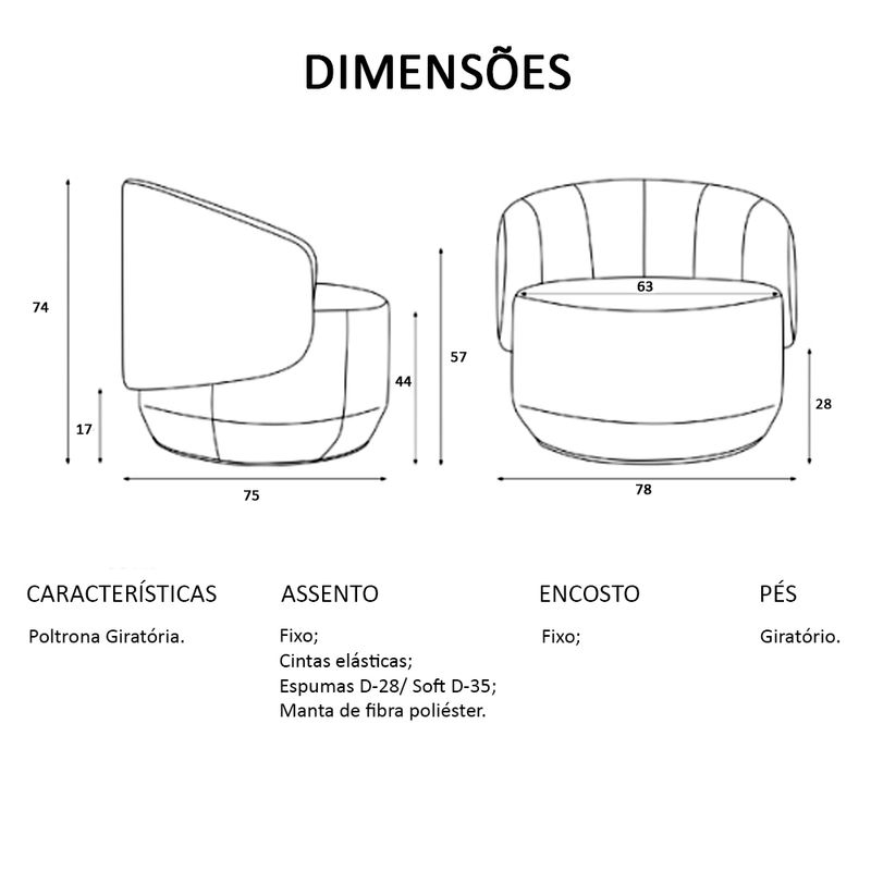 PoltronaAnandaEstofadaemVeludoCrueCourinoCarameloBaseGiratoria55242