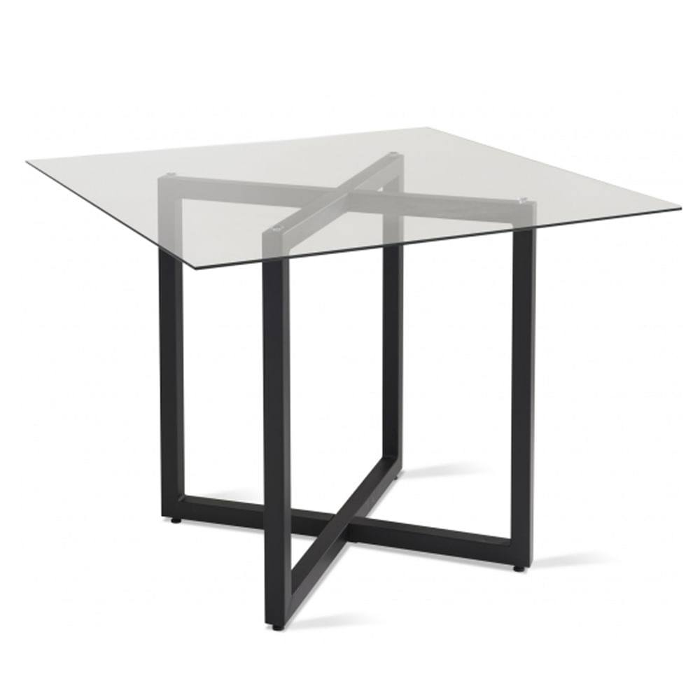 Mesa-de-Jantar-Alpes-com-Tampo-de-Vidro-Quadrado-Base-Aco-Preta-100-MT--LARG----55632