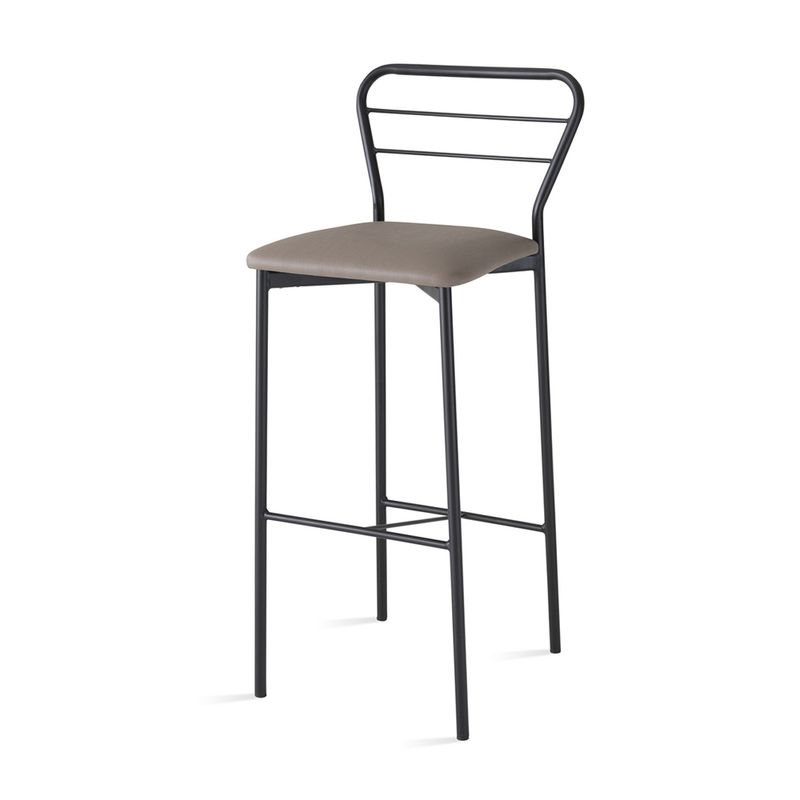 BanquetaFuniAssentoDunasRatoEstruturaPreta86cmALT55807