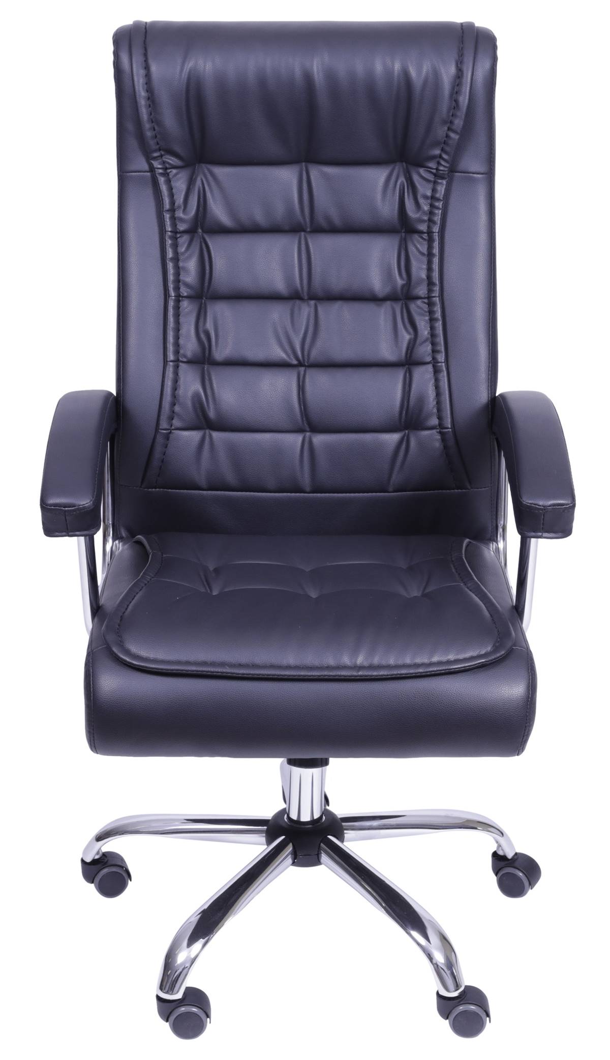 Cadeira-Office-Luxo-em-Courino-Preto-com-Base-Rodizio-Cromada---55947