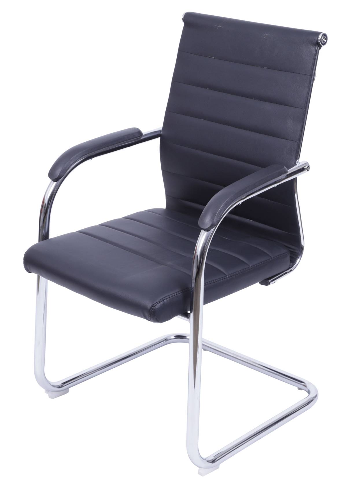 Cadeira-Office-Light-Fixa-Courino-Preto-com-Base-Cromada---55949