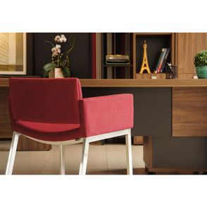 Poltrona Bino Assento Courissimo Preta - 56016