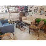 PoltronaCibelleAssentoCourinoMarromcomAlmofadaBaseMadeiraClara56065