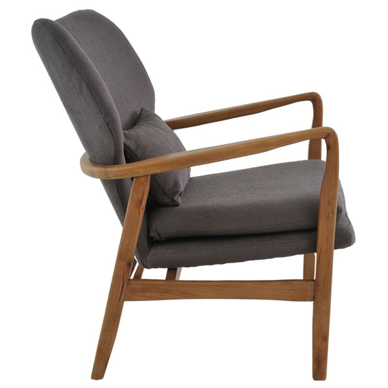 PoltronaCibelleAssentoLinhoCinzacomAlmofadaBaseMadeiraClara56067