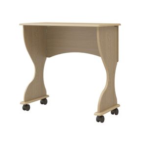 Mesa Dobravel Baronesa Cor Carvalho - 56253