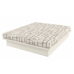 Cama de Casal Apolo cor Off White - 56305