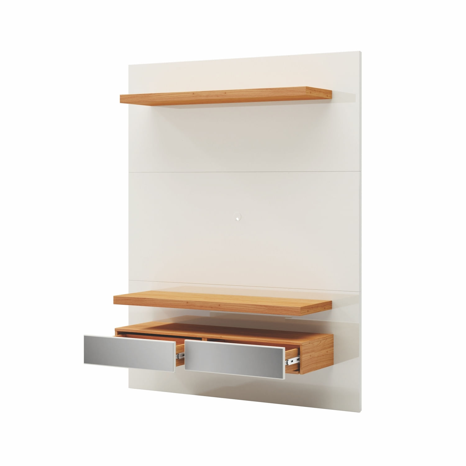 Home-Suspenso-Pompeia-com-Led-e-2-Gavetas-Espelhadas-cor-Off-White-Brilho-com-Freijo-140-MT--LARG----56492-