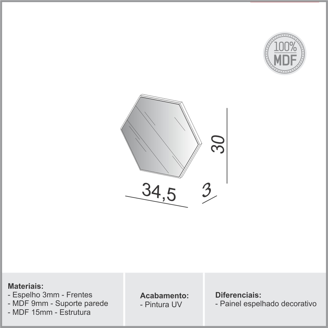 Espelho-Hexagono-Logus-Pequeno-cor-Off-White-Brilho-35-cm--LARG----56527