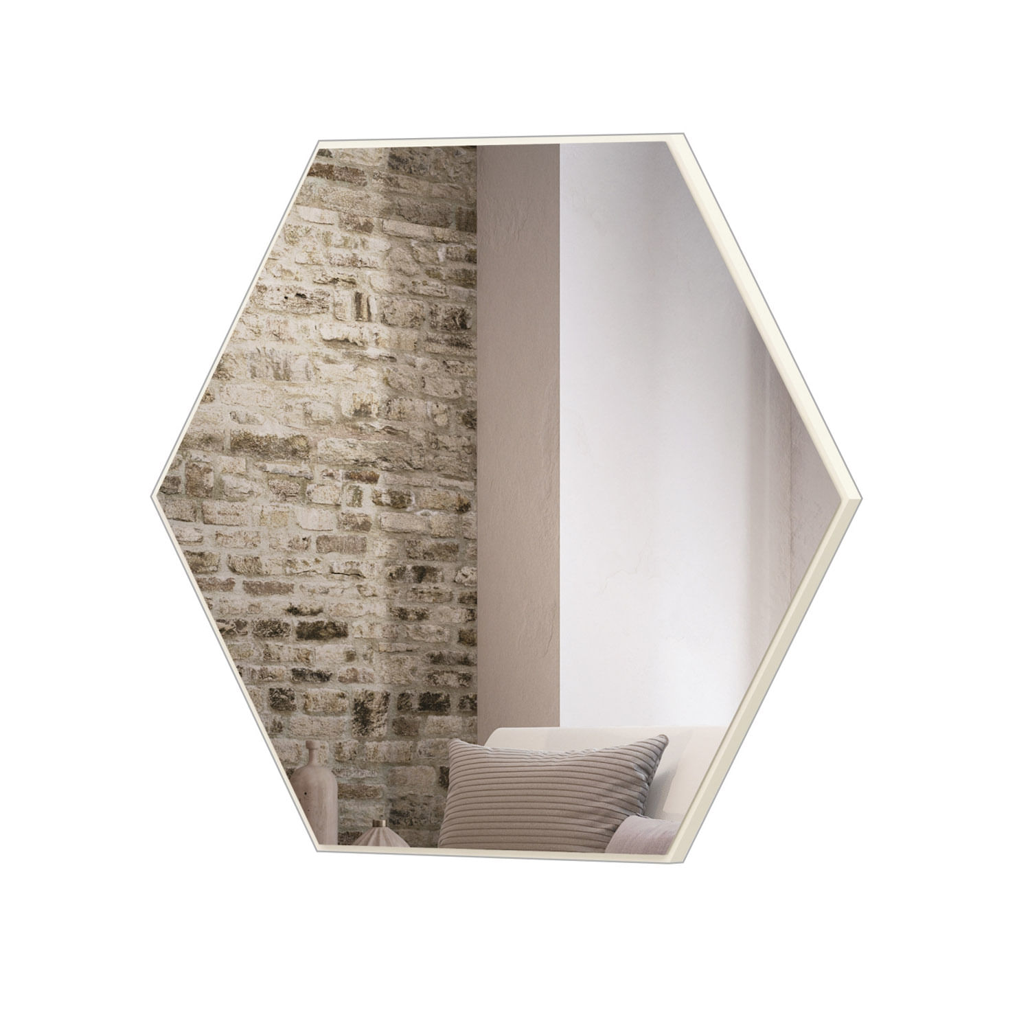 Espelho-Hexagono-Logus-Grande-cor-Off-White-Brilho-69-cm--LARG----56528