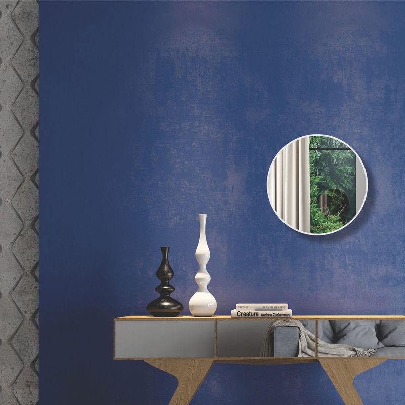 EspelhoRedondoLunesPequenocorOffWhiteBrilho30cmDIAM56532