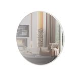 EspelhoRedondoLunesGrandecorOffWhiteBrilho60cmDIAM56533