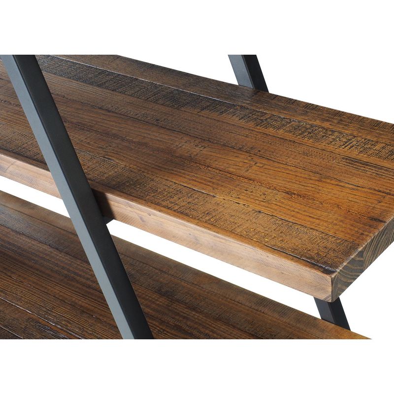 EstanteUnionemMadeiracorRusticBrowncomBaseGrafite140MTLARG55665