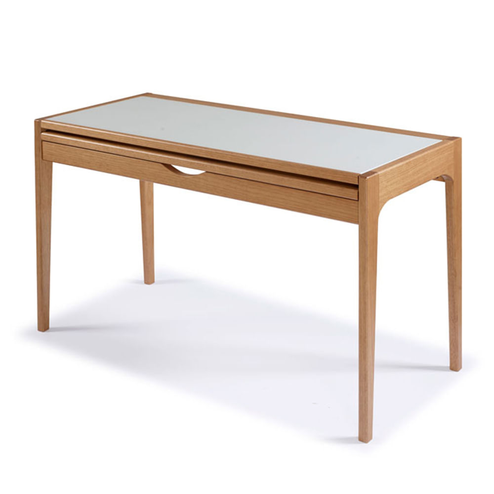 Mesa-Aparador-Elastica-Seixas-com-Tampo-de-Vidro-Fendi-Base-Madeira-cor-Amendoa-120-MT--LARG----54428
