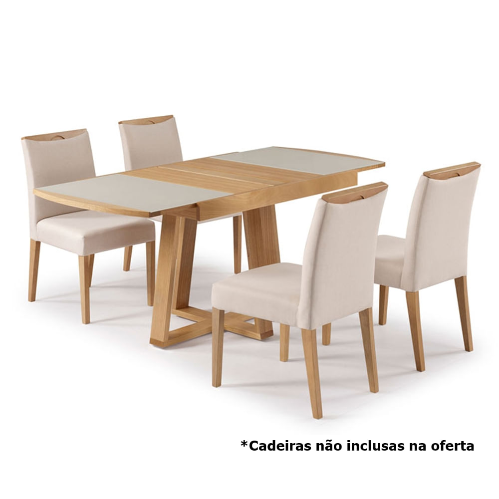 Mesa-Elastica-Jequia-com-Tampo-de-Vidro-Fendi-Base-Madeira-cor-Amendoa-122-MT--LARG----50365