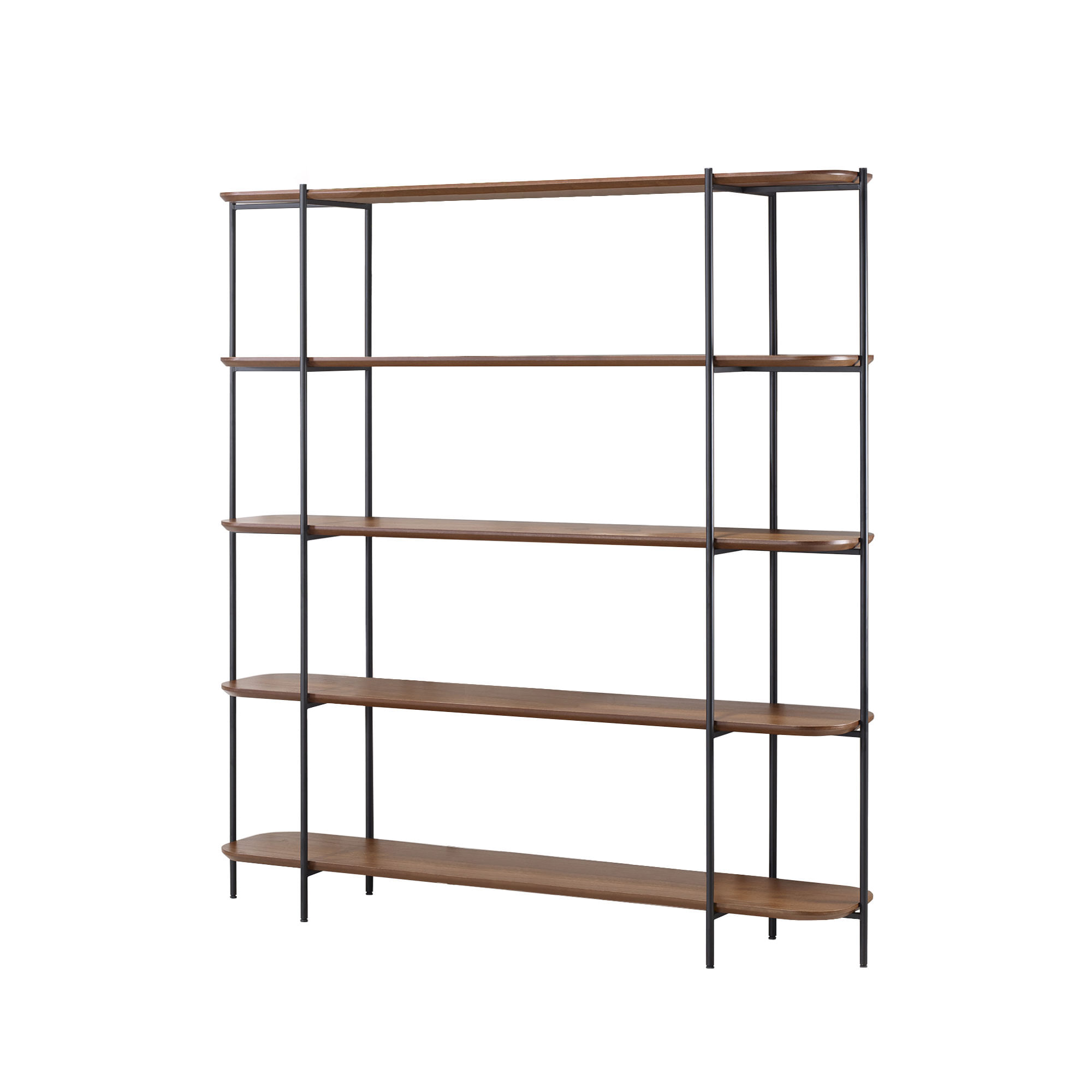 Estante-Logica-140-MT--LARG--cor-Pinhao-com-Estrutura-em-Ferro-Preto---56887