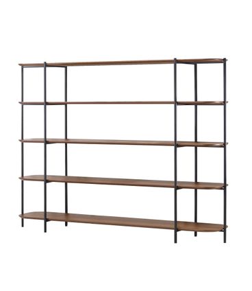 Estante Lógica Pinhão Estrutura em Ferro Preto 1,80 MT (LARG) - 56891