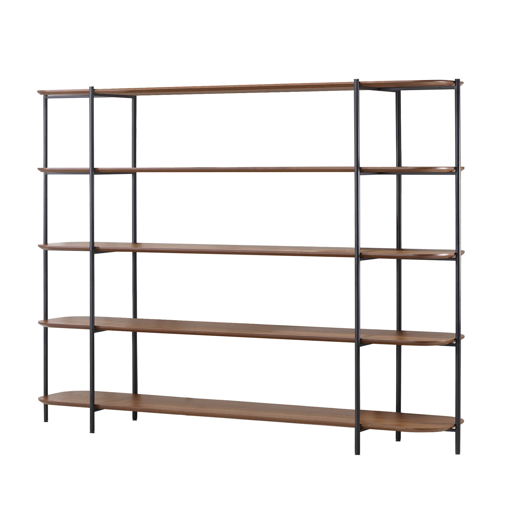 Estante-Logica-180-MT--LARG--cor-Pinhao-com-Estrutura-em-Ferro-Preto---56891-