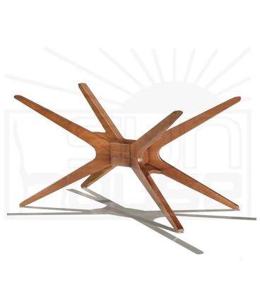 Base Mesa de Jantar Retangular XS cor Nogal 101cm - 14689
