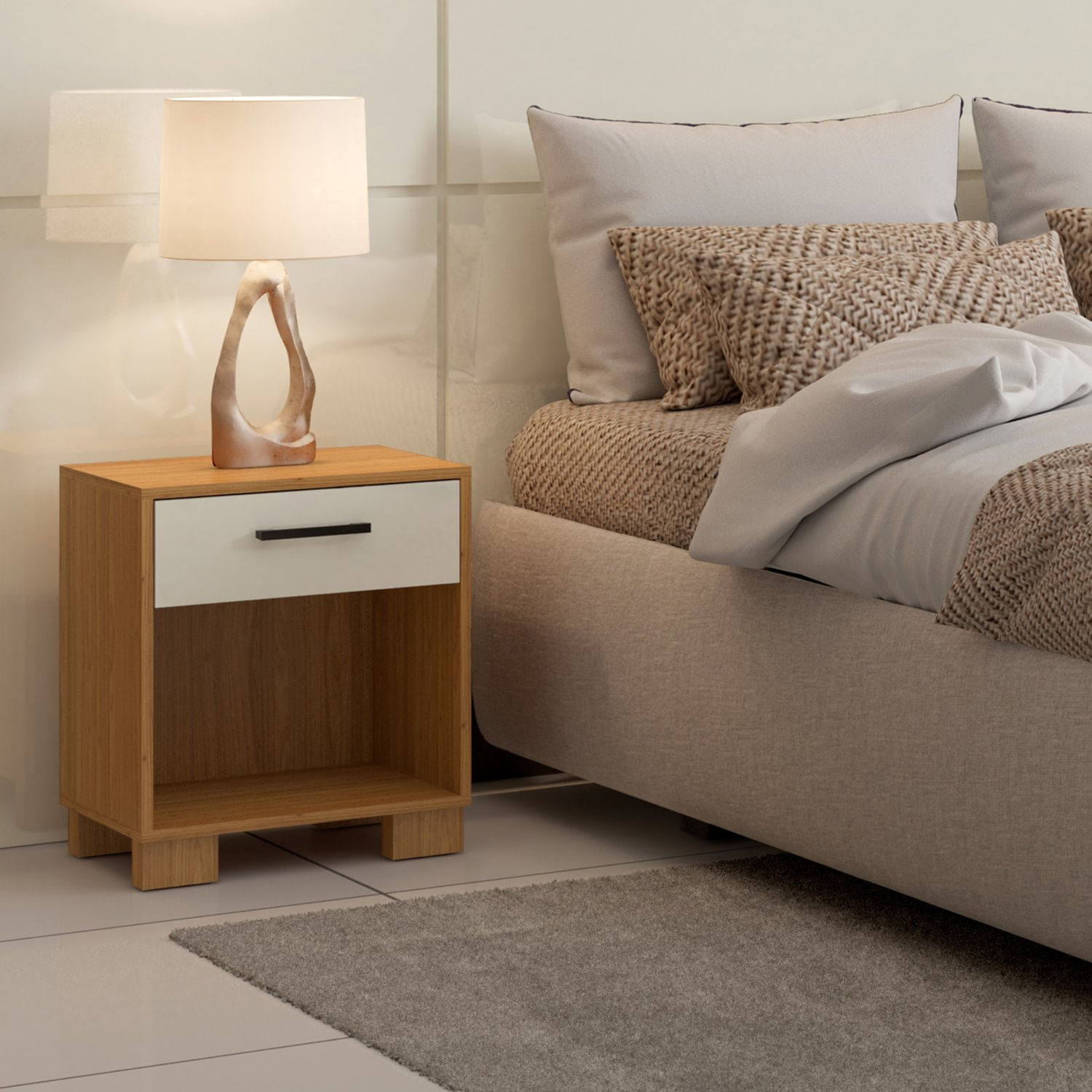 Mesa-de-Cabeceira-Milao-cor-Freijo-com-Off-White-Brilho---57223