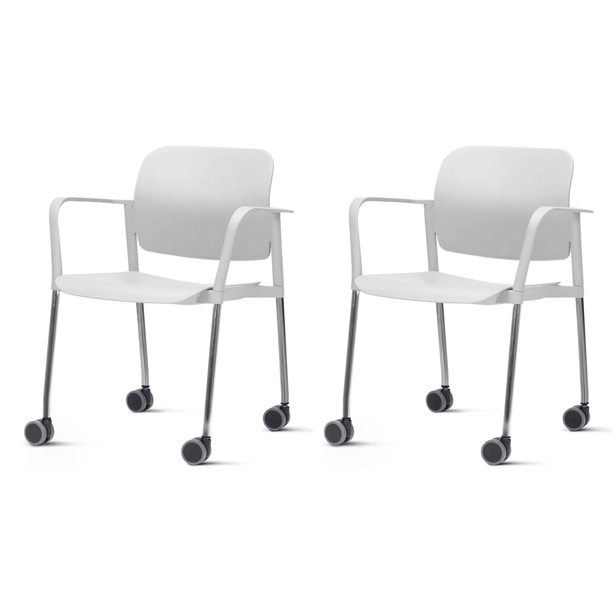 Kit-2-Cadeiras-Leaf-com-Bracos-Assento-Branco-Base-Rodizio-Cromado---57390