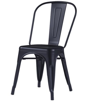 Cadeira Iron Tolix Preta 85cm - 58153