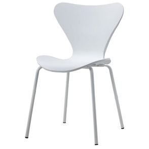 Cadeira Front Branca com Base Branca - 58159