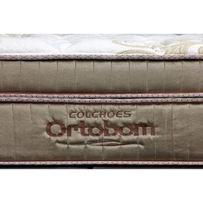 Colchao Gold Ultra Gel Super King 193 cm (LARG) Dourado e Branco - 42476