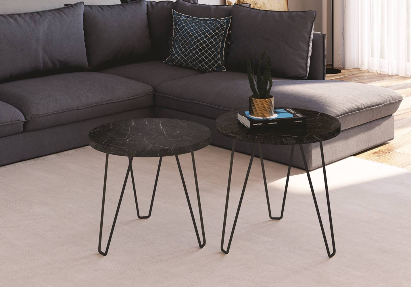Conjunto-Mesas-Redonda-cor-Marquina-Estrutura-Preta---57303