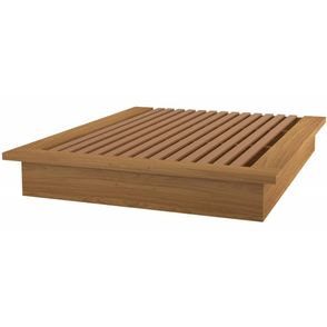 Cama de Casal Morfeu cor Freijo 1,65 MT (LARG) - 59044