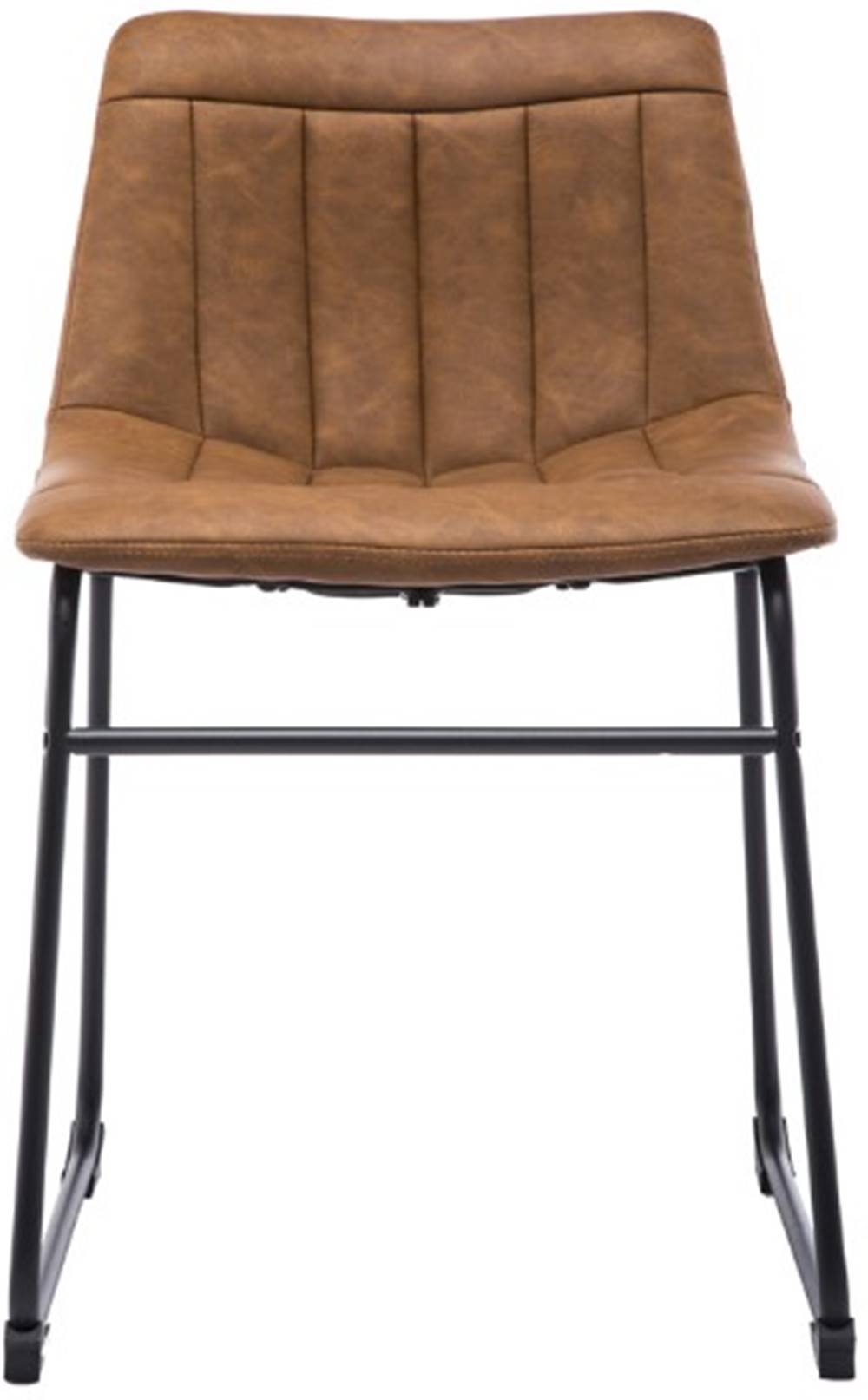 Cadeira-Tamara-PU-Marrom-Base-Aco-Preto-B