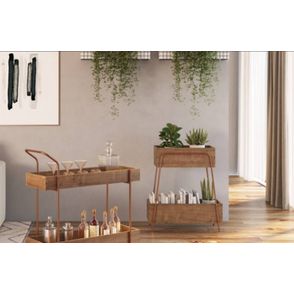 Estante Huesca Vermont Estrutura Preta 75 cm (LARG) - 56976