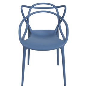 Cadeira Master Allegra Polipropileno Azul Petroleo - 47216