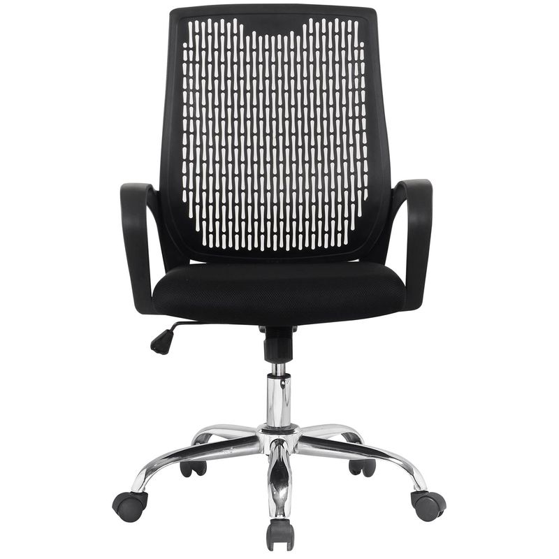 CadeiraOfficeBoltonPolipropilenoPretoBaseCromada58459