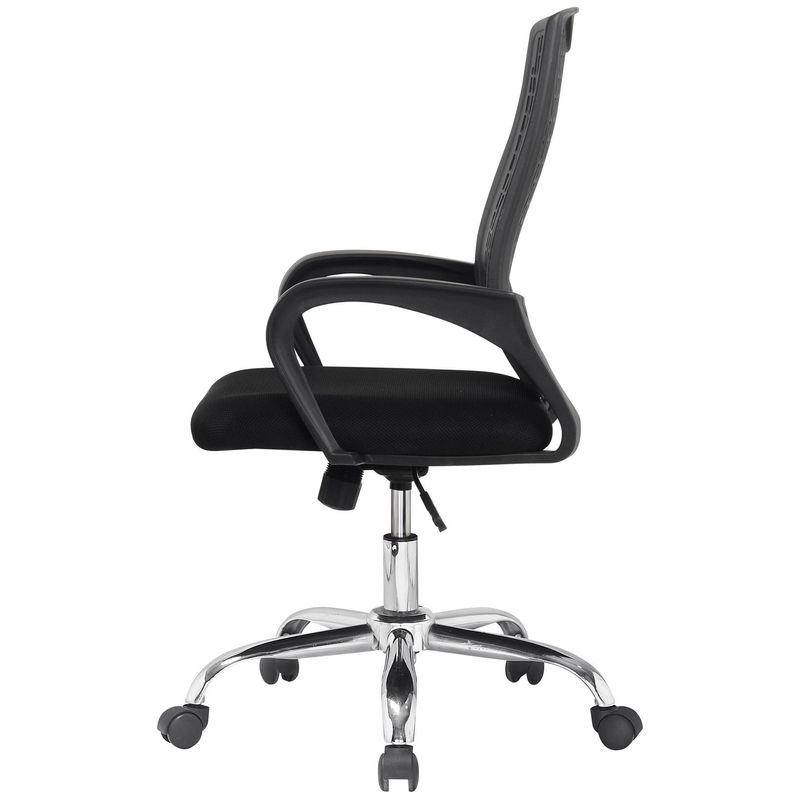 CadeiraOfficeBoltonPolipropilenoPretoBaseCromada58459