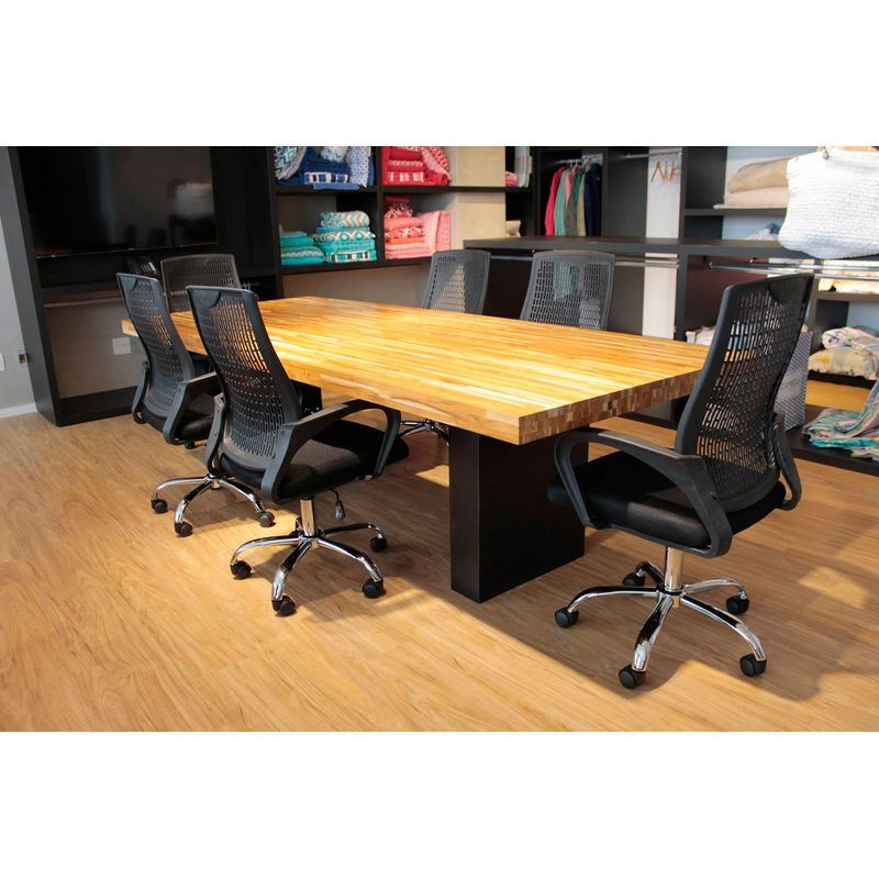 CadeiraOfficeBoltonPolipropilenoPretoBaseCromada58459