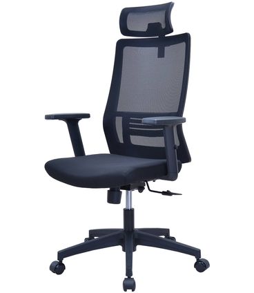 Cadeira Office Rowe Tela Preta Base Nylon Rodizios - 58458