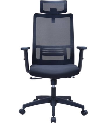 Cadeira Office Rowe Tela Preta Base Nylon Rodizios - 58458