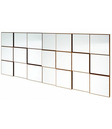 Quadro Espelho Argos Extra Grande 1,75 MT (LARG) cor Freijo - 59694