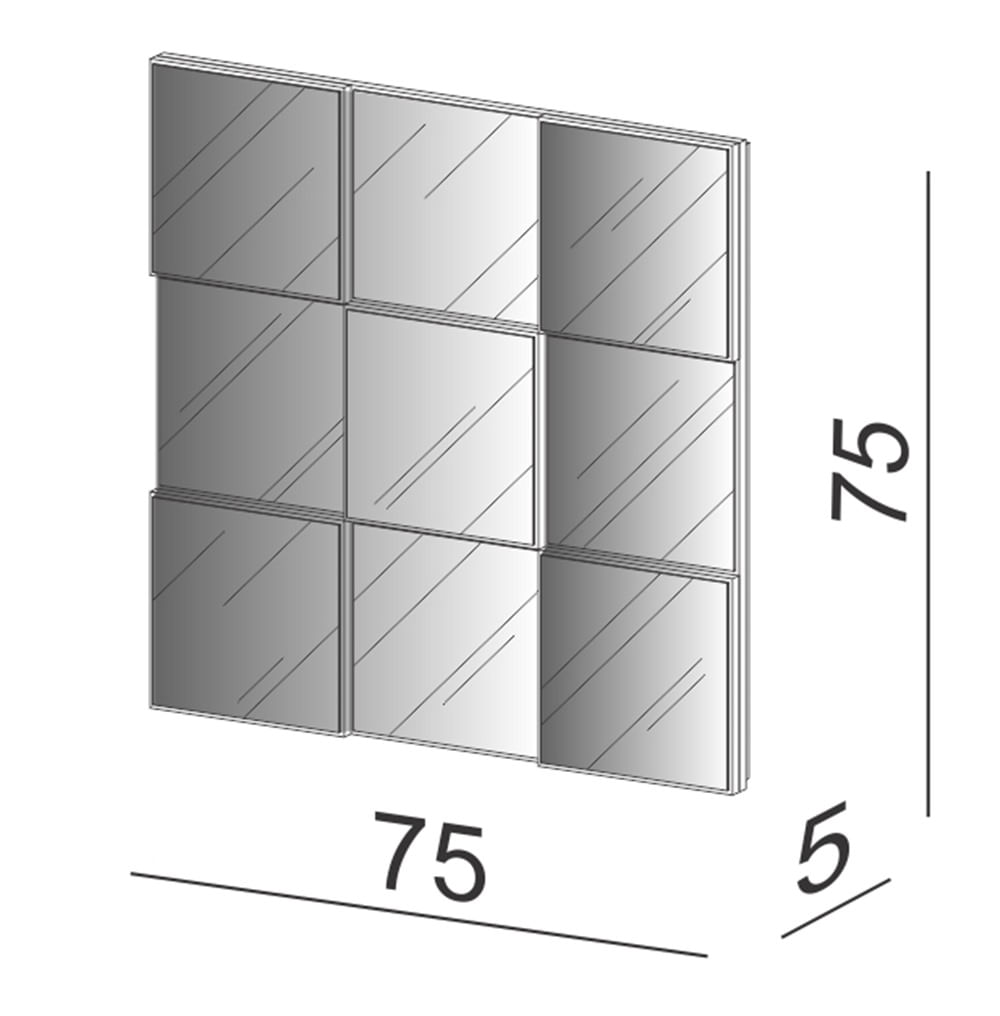 Quadro-Espelho-Argos-Pequeno-75-cm--LARG--cor-Freijo---59767