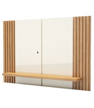 Painel Suspenso Vera Cruz cor Off White com Freijo 1,80 MT (LARG) - 56342