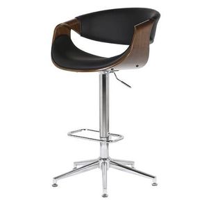 Banqueta Nicole Courino Preto Base Estrela 109cm - 36235