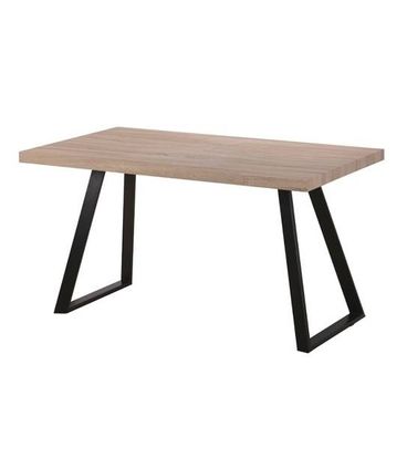 Mesa Jantar Puerto Tampo MDF Base Aco Preto 120cm - 53174