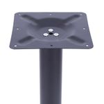 MesaBistroLuisianacomTampoRedondoPretode60cmBaseFerroPreta60572