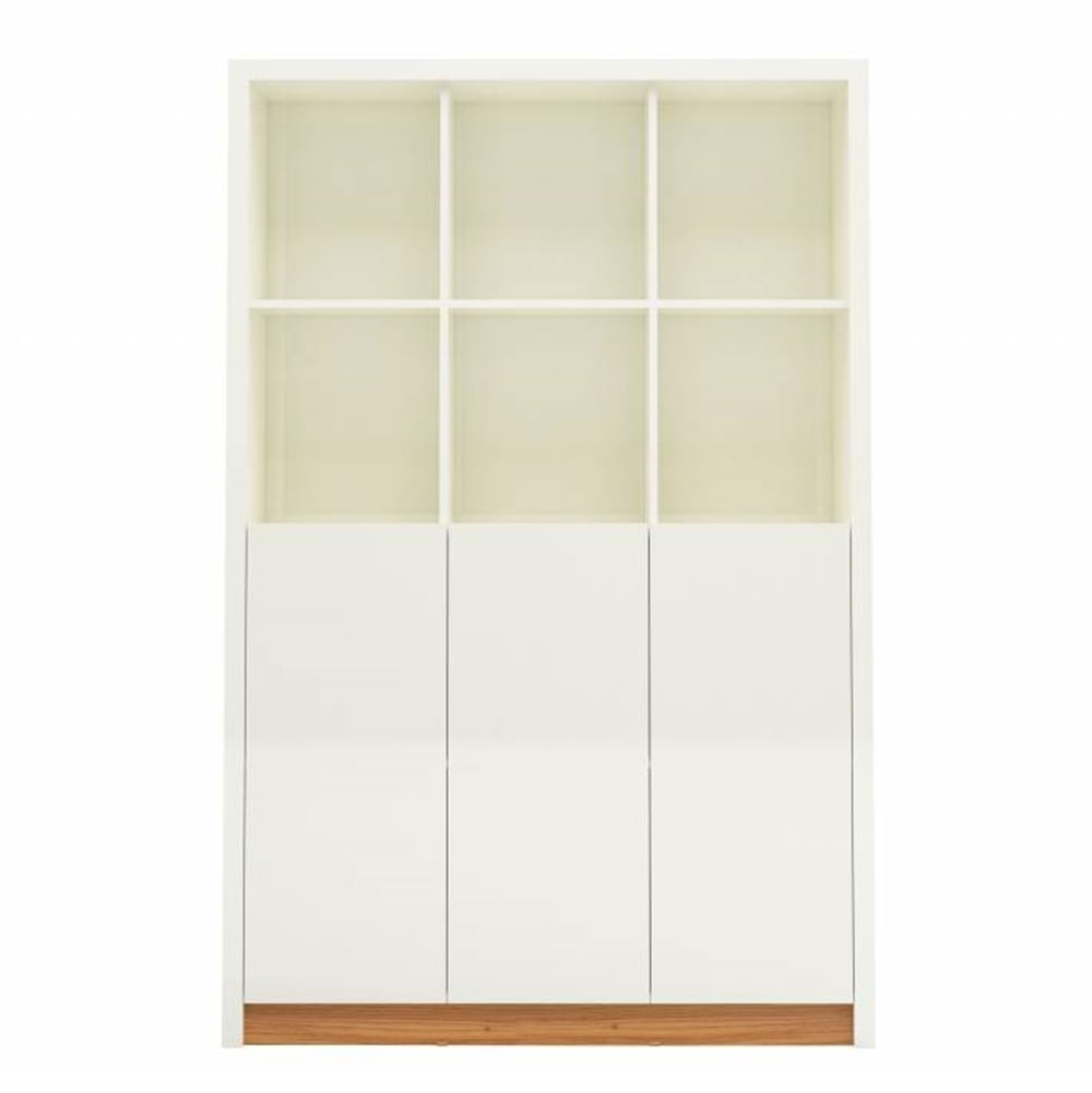 Armario-de-Escritorio-Aracatu-12-Nichos-cor-Off-White-com-Freijo-120-MT--LARG----60615